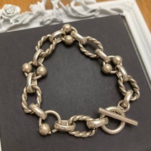 Sterling silver bracelet
